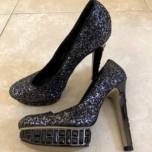 BOUTIQUE 9 glitter heels
